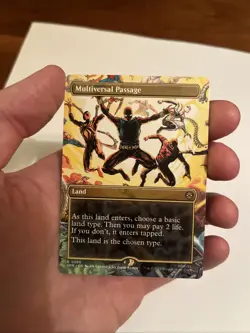 Mtg Multiversal Passage (Borderless) Marvel's Spider-Man - Image 1