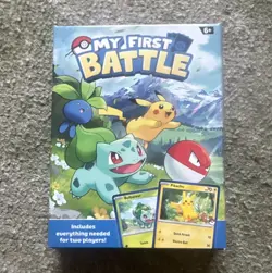 Pokemon TCG My First Battle Starter Kit 6+ (2 Mini Decks) English 2023 - Image 1
