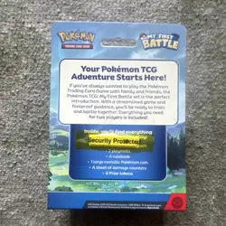 Pokemon TCG My First Battle Starter Kit 6+ (2 Mini Decks) English 2023 - Image 3