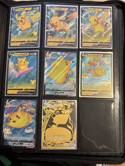 Pokemon TCG Pikachu Bundle V’s And Vmax’s - Image 1
