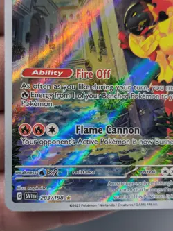 Armarouge 203/198 Rare Illustration Pokemon TCG - Image 2