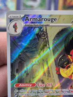 Armarouge 203/198 Rare Illustration Pokemon TCG - Image 3