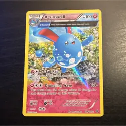 Azumarill (Alpha) 104/160 XY Primal Clash Holo Eng 100 HP - Image 1