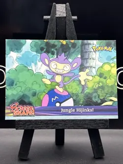 Topps Pokemon Screen SNAPS! Jungle Hijinks! Insert Trading Card SNAP 10 - Image 3