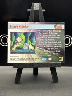 Topps Pokemon Screen SNAPS! Jungle Hijinks! Insert Trading Card SNAP 10 - Image 5