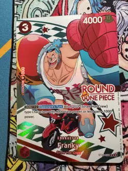 Round 1 Franky English One Piece Promo ST21-011 - Image 1
