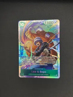 One Piece TCG | Law & Bepo ST24-004 | SR | English | NM - Image 1