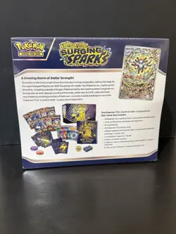Surging Sparks Elite Trainer Box Brand New Sealed But Slight Rip in seal - Image 4