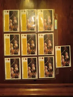 1991 Upper Deck Michael Jordan AW4 Lot of 10 Cards - Image 2