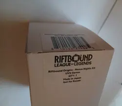 LOL Riftbound TCG Nexus Nights Origins Promo Pack Kit Factory Sealed Full Box - Image 2