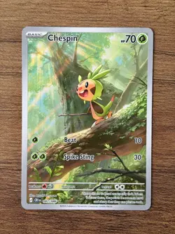 Chespin 87 | Pokemon Chaos Rising TCG Card | Near Mint Condition - Image 1