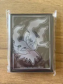 Pokemon TCG Darkrai ETB Sleeves From New Pitch Black ETB Still Sealed Brand New - Image 1