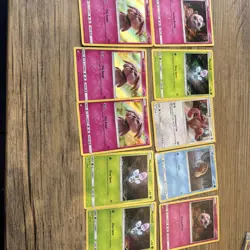 Pokemon Detective Pikachu Rare Holo Card Bundle X10 In Mint Condition - Image 1