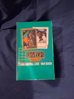 1990-91 Skybox NBA Series 2 Basketball Cards Factory Sealed Box - Image 1