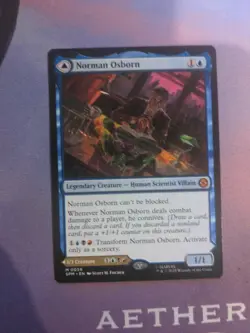 1x Norman Osborn, NM, MTG, Marvel Spider-Man Pack fresh - Image 1