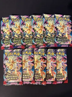 11x Pokemon Ascended Heroes Sealed Booster Packs - Image 1