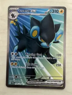 Pokemon TCG Luxray Ex 195/167 Twilight Masquerade Ultra Rare NM - Image 1