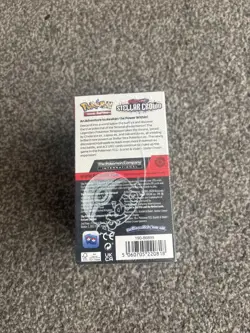 Pokemon TCG: Stellar Crown – Half Booster Box (18 Packs) - Sealed - Image 3