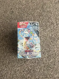 Pokemon TCG: Stellar Crown – Half Booster Box (18 Packs) - Sealed - Image 5