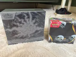 Pokemon Center Pitch Black ETB and Booster Box - Image 1