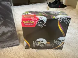 Pokemon Center Pitch Black ETB and Booster Box - Image 2