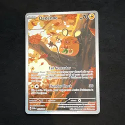 Pokemon TCG Dedenne 093/088 Holo Illus Rare 70HP EN - Image 1