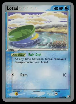 Lotad (66) (Michael Gonzalez) 66/100 Common World Championship Decks Pokemon LP - Image 1