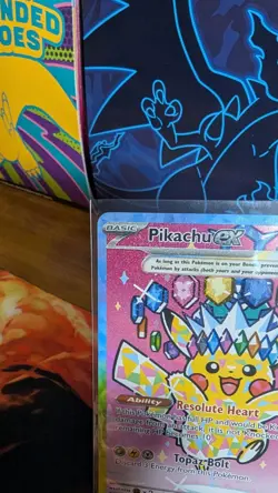 Pokemon Pikachu ex 277/217 Ascended Heroes SIR - NEAR MINT - FAST SHIPPING - Image 3