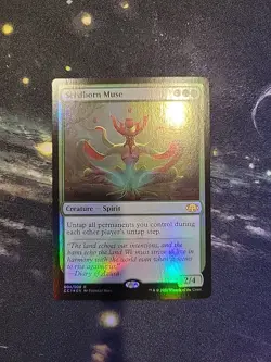 MTG FOIL Seedborn Muse NM Near Mint Commander Collection Green - Image 1