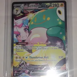 Iono's Bellibolt ex 183/159 SV09 Journey Together Holo Full Art SIR HP 280 - Image 2