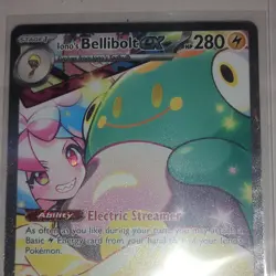 Iono's Bellibolt ex 183/159 SV09 Journey Together Holo Full Art SIR HP 280 - Image 3