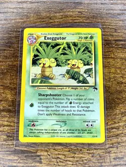 Pokemon TCG Exeggutor 13/18 Southern Islands Promo Regular English - Image 1