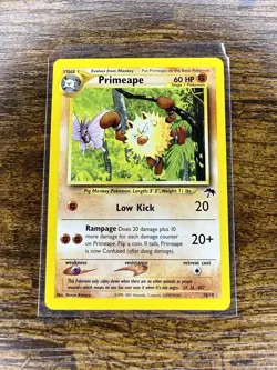 Primeape 18/18 Southern Islands Pokemon WOTC 2001 English - Image 1
