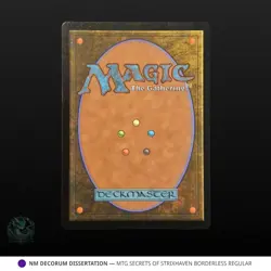292 Decorum Dissertation Borderless Mythic NM MTG Secrets of Strixhaven Regular - Image 2