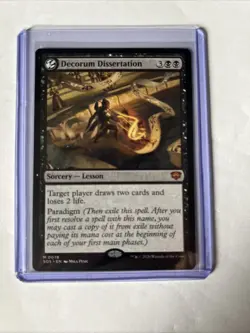 Decorum Dissertation Regular Secrets Of Strixhaven MTG NM B 0078 - Image 1