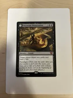 Decorum Dissertation Regular Secrets Of Strixhaven MTG NM B 0078 - Image 1