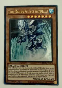 1x Tidal, Dragon Ruler of Waterfalls 1st Edition Ultra Rare BLMM-EN118 Yu-Gi-Oh - Image 1