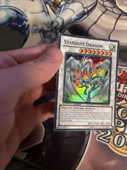 (YT) Yu-Gi-Oh! Stardust Dragon Synchro Super Rare Holo 2010 CT07-EN021 LP - Image 3