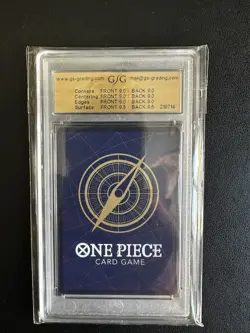 One Piece Monkey D. Luffy Treasure Rare Card OP07-109 English Edition Mint GSG 9 - Image 2