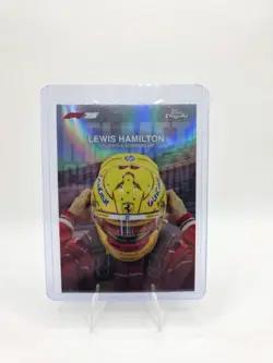 2025 Topps Chrome Formula 1 Lewis Hamilton Helmet Collection #HC-2 Ferrari - Image 1