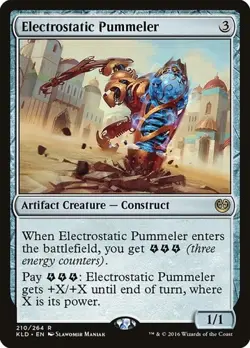 2x Electrostatic Pummeler Kaladesh LP MTG - Image 1