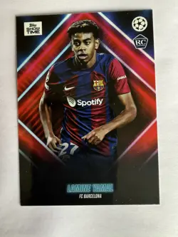 2023-24 Topps Uefa Club Competitions Showtime - Lamine Yamal (RC) - Image 1