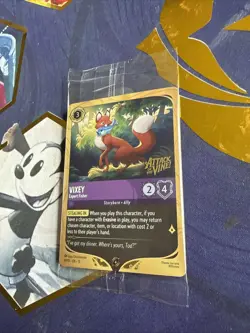 ✨ Prerelease Promo Disney Lorcana Vixey Expert Fisher Attack Of The Vine! 4/PD1 - Image 3