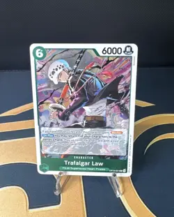 One Piece CCG Trafalgar Law Rare OP13-031 Carrying On His Will English NM - Image 1