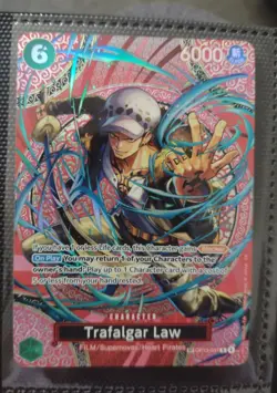 Trafalgar Law OP13-031 Carrying On His Will Foil SP read description - Image 1