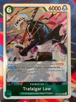 Trafalgar Law R Carrying On His Will OP13-031 NM - Image 1