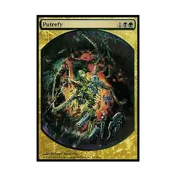 WOTC MtG Magic Player Reward Promos Putrefy (P) EX - Image 1
