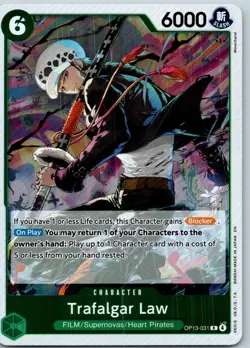 Trafalgar Law OP13-031 Rare Carrying On His Will One Piece Near Mint - Image 1