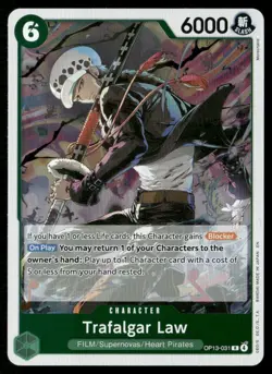 Trafalgar Law R Carrying On His Will OP13-031 NM - Image 1