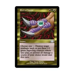WOTC MtG Planeshift Rith's Charm (U) (Foil) VG - Image 1